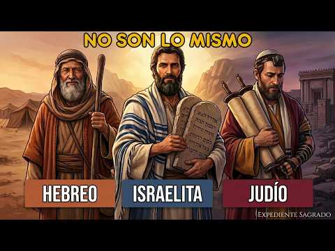 ¿Cuál es la Diferencia entre Hebreos, Israelitas y Judíos? La Verdad que Casi Nadie Distingue