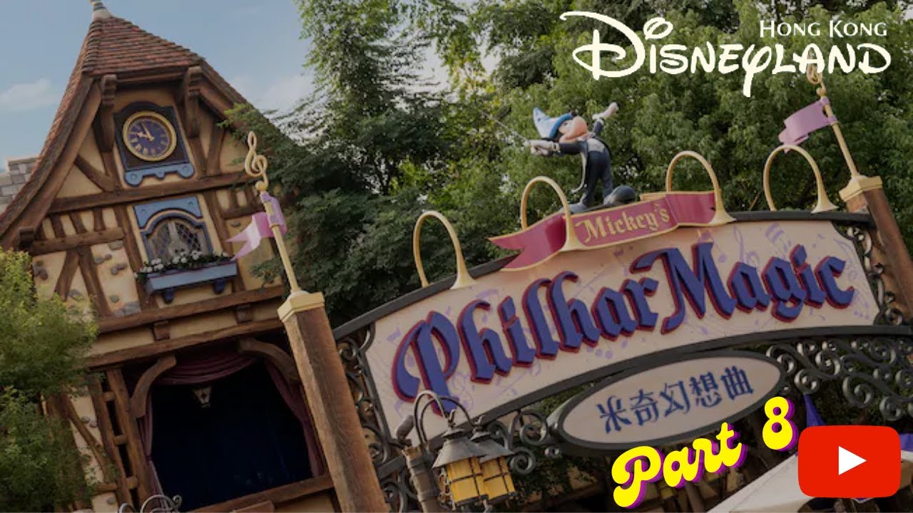 [4K] Mickey's Philhar Magic | Hong Kong Disneyland Vlog Part 8