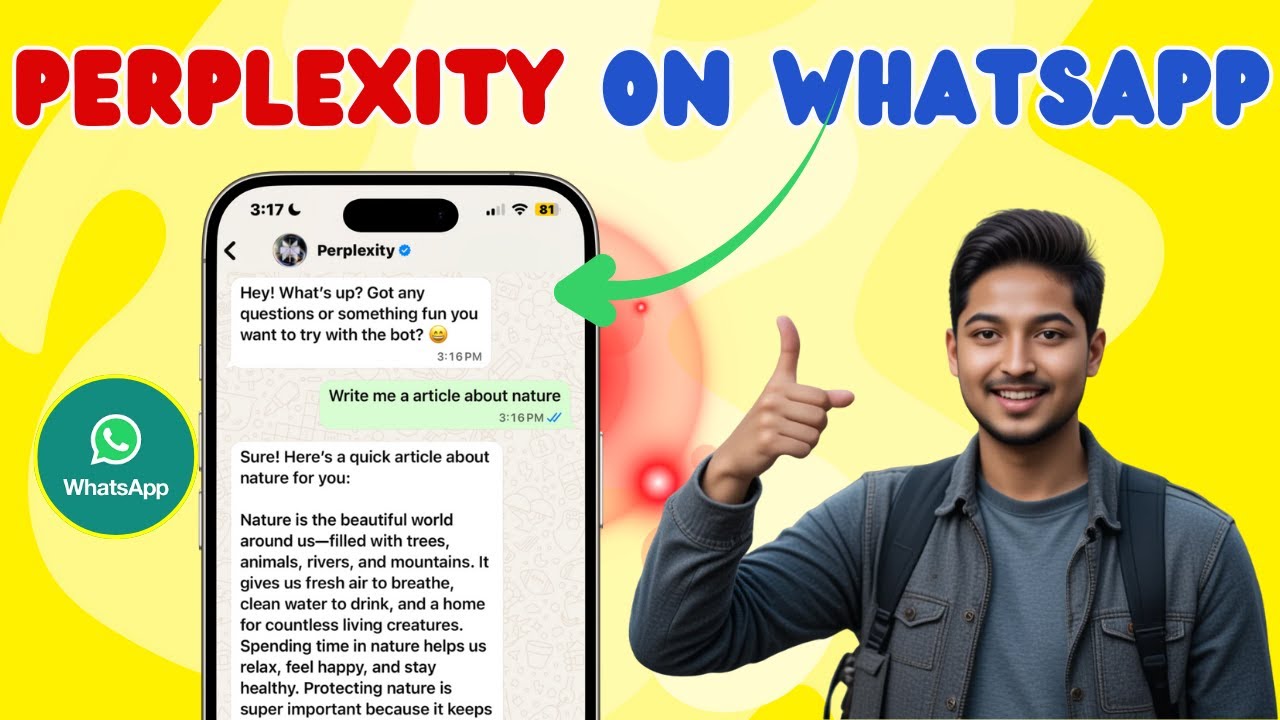 How To Get Perplexity AI on WhatsApp | Instant AI Answers (2025)