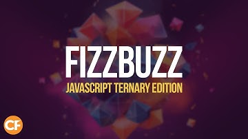 JavaScript: FizzBuzz with Ternary Operator
