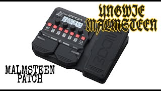 Yngwie Malmsteen - Zoom G1X Four Patch (G1/G1X Four - G3N/G3XN - G5N)