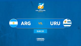 ARGENTINA VS. URUGUAY | CONMEBOL LIGA EVOLUCIÓN de FÚTBOL PLAYA - Zona Sur | SUB20