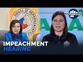 IMPEACHMENT HEARING LABAN KAY VP SARA DUTERTE, NAGPATULOY SA KABILA NG MGA PETISYON SA KORTE