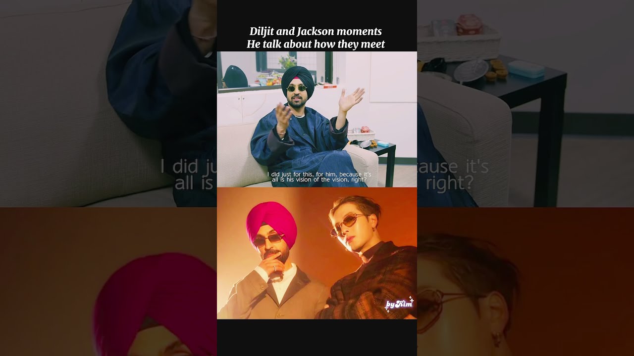 Jackson & Diljit 💚 #buck #teamwang #diljitdosanjh #explore #fyp #kpop