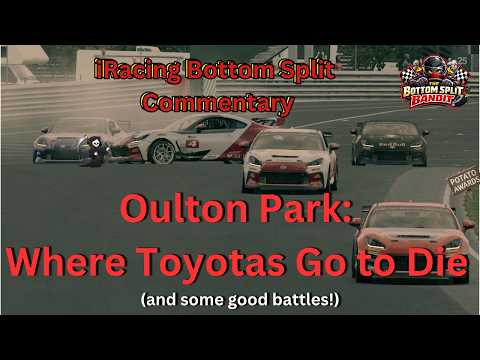 Oulton Park: Where Toyotas Go to Die  |  iRacing Bottom Split Commentary | Sometimes I have no words