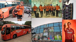 Sunrisers Hyderabad(SRH) Team Arrived at Eden Gardens Kolkata for KKR vs SRH match..#ipl #srh#kkr