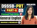DSSSB PRT 2025 | DSSSB PRT ENGLISH CLASSES DSSSB PRT PREVIOUS YEAR MCQs DSSSB PRT GENERAL ENGLISH