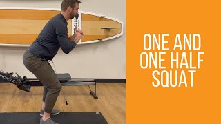 One And One Half Squat | Intermediate Bodyweight Squat Variation