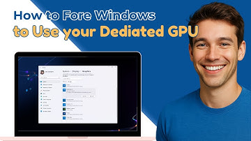 How to FORCE Windows to use your Dedicated GPU 2025