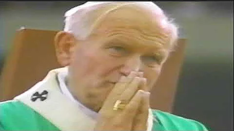 Pope St John Paul II Pastoral Visit to Detroit Sept 18 and 19 1987 Part 4