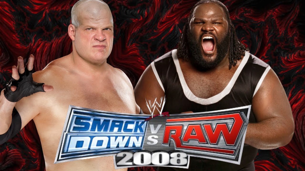Kane vs. Mark Henry - WWE SmackDown vs. Raw 2008 - Xbox 360