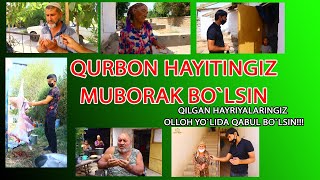 QURBON HAYITINGIZ MUBORAK BO`LSIN [QILGAN HAYRIYALARINGIZ OLLOH YO`LIDA QABUL BO`LSIN]