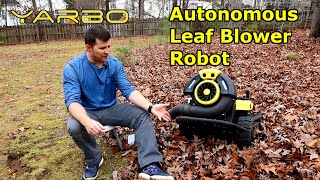 YARBO Autonomous Leaf Blower ROBOT Review