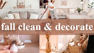 FALL DECOR BOHO MODERN SCANDINAVIAN MINIMALISTIC | FALL CLEAN & DECORATE