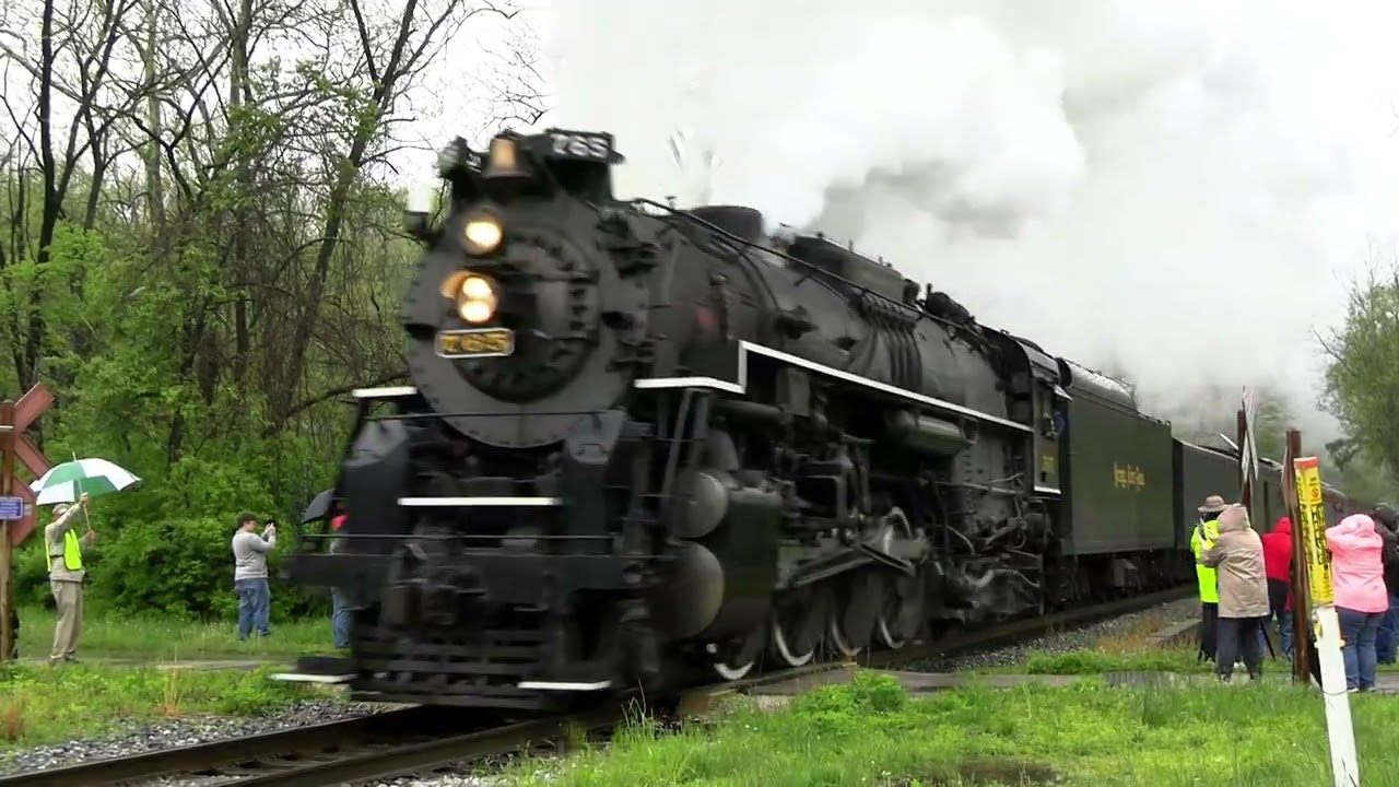 Rain in the Valley: Nickel Plate Road 765 in Cleveland 2025