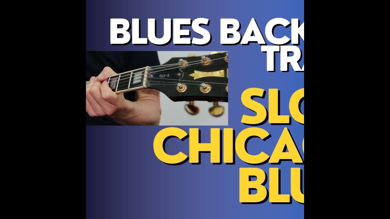 Slow Chicago Blues Backing Track 12 Bar Harmonica & Guitar Jam Track