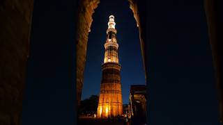 Qutub Minar Night View | Qutub Minar Night light show #qutubminar #raynatours #salwapalace #aradfort