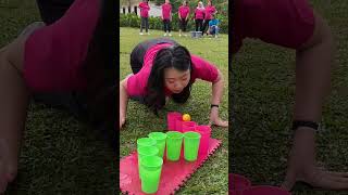 TEAM BUILDING OUTDOOR GAMES! #shorts #teamwork #fungames #outing #outbound #teambuilding #games