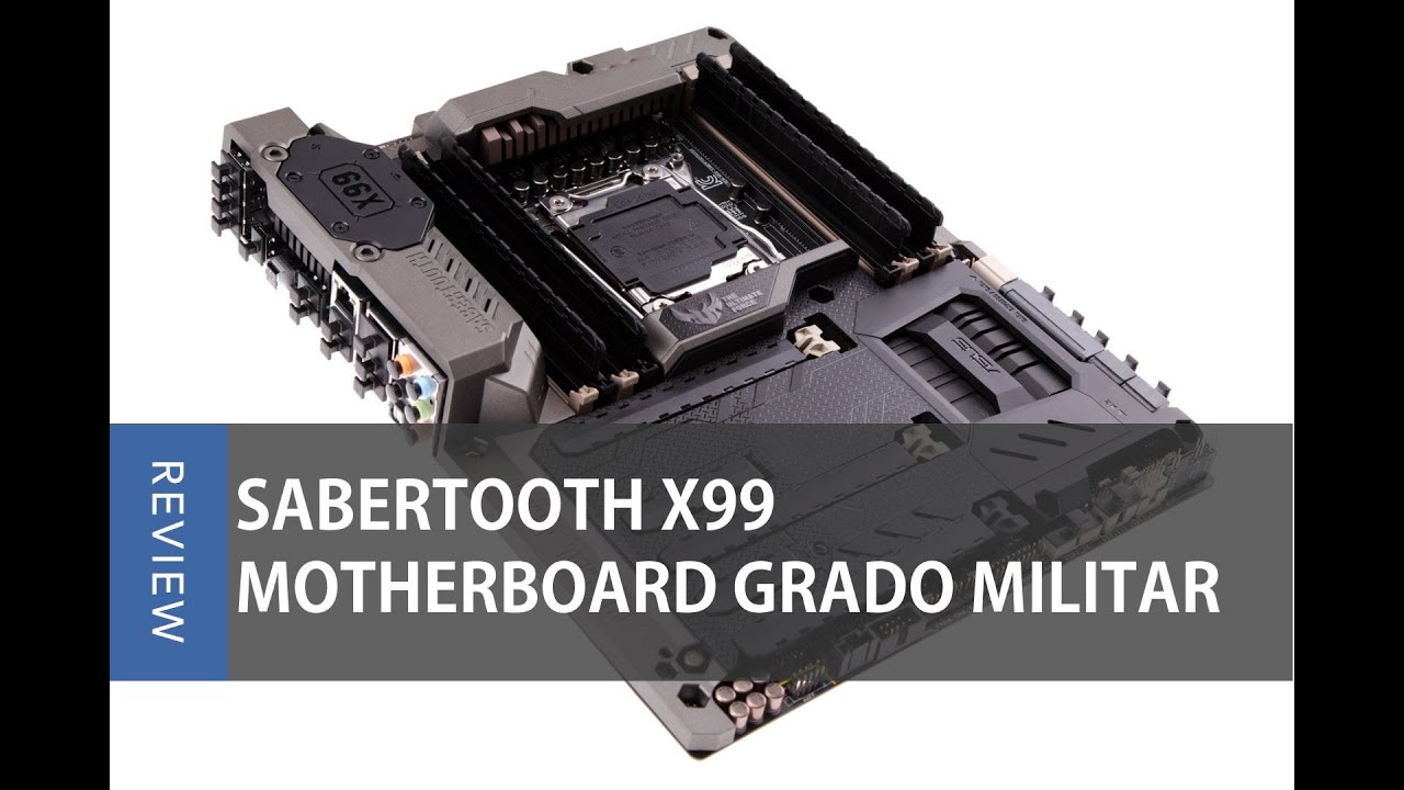 computadora lenovo ASUS Sabertooth X99 | Motherboard confiable para nuestro triple SLI