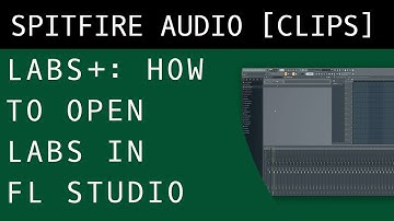 Spitfire LABS: Opening in FL Studio
