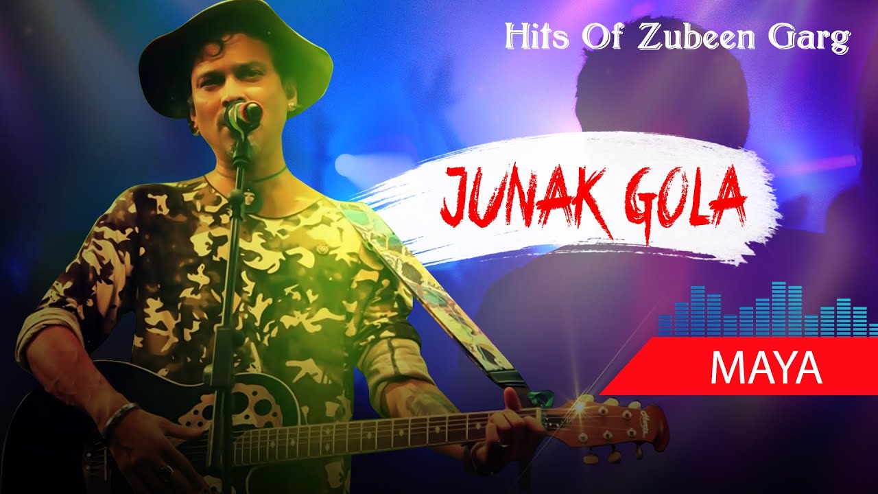 JUNAK GOLA  GOLDEN COLLECTION OF ZUBEEN GARG  ASSAMESE LYRICAL VIDEO SONG  MAYA