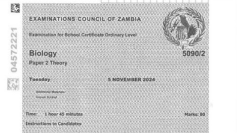 2024 INTERNAL BIOLOGY PAPER 2 SECTION A FULLY ANSWERED