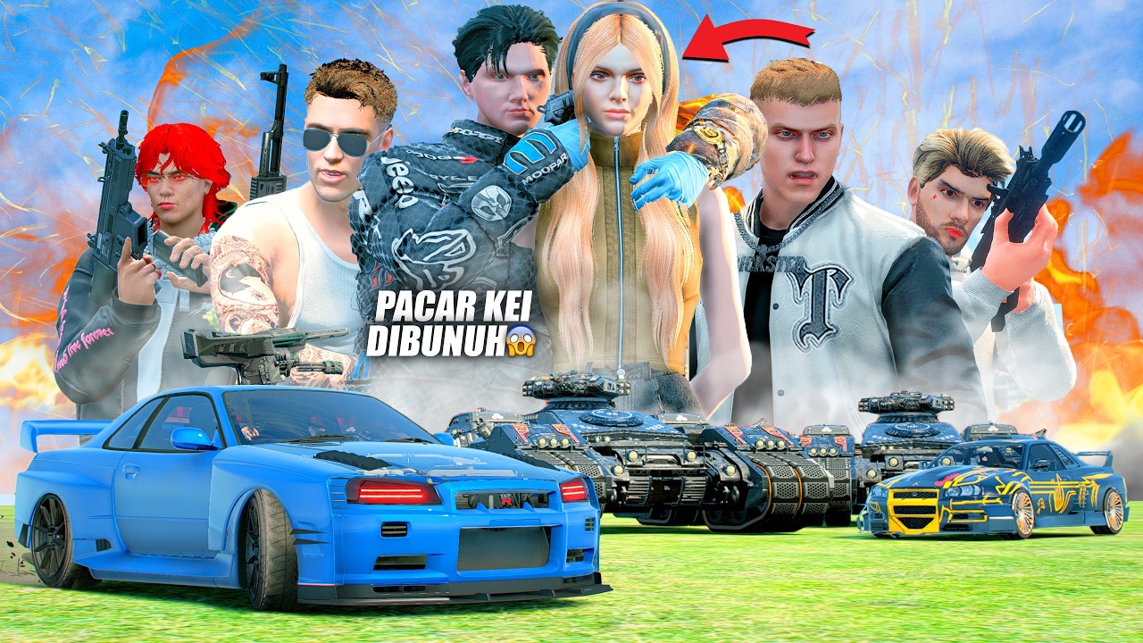 AKSI NGAMUK KEI BERHASIL MEMBUNUH BOSS DARI KELOMPOK MUSUH - GTA 5 ROLEPLAY