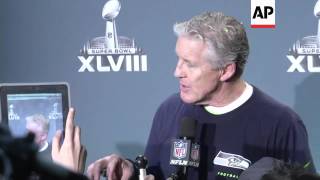 The Seahawks won their first Super Bowl crown by beating the Denver Broncos 43-8. Head coach Pete Ca