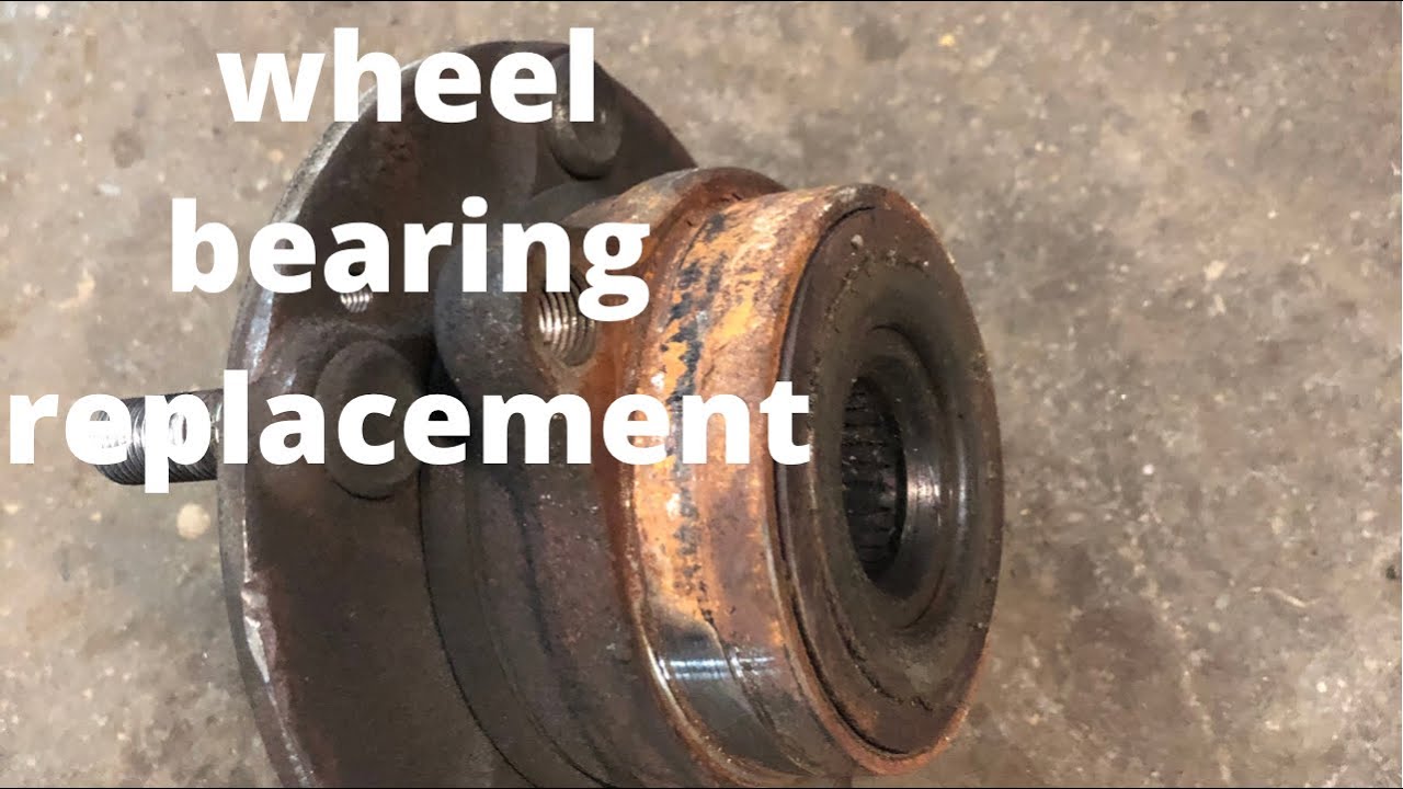 2018 elantra front wheel bearing replacement YouTube
