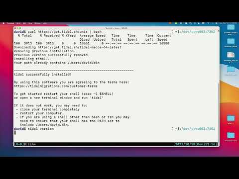 Tidal Tools on macOS