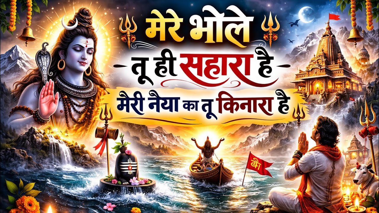 मेरे भोले तू ही सहारा है | New Shiv Bhajan 2026 | दिल छू लेने वाला शिव भजन | Har Har Mahadev
