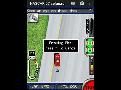 NASCAR 07 Mobile. Прохождение игры