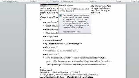 How to create Harvard references in Word