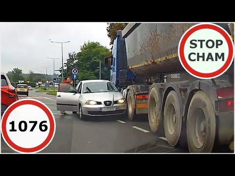 Stop Cham #1076 - Niebezpieczne i chamskie sytuacje na drogach