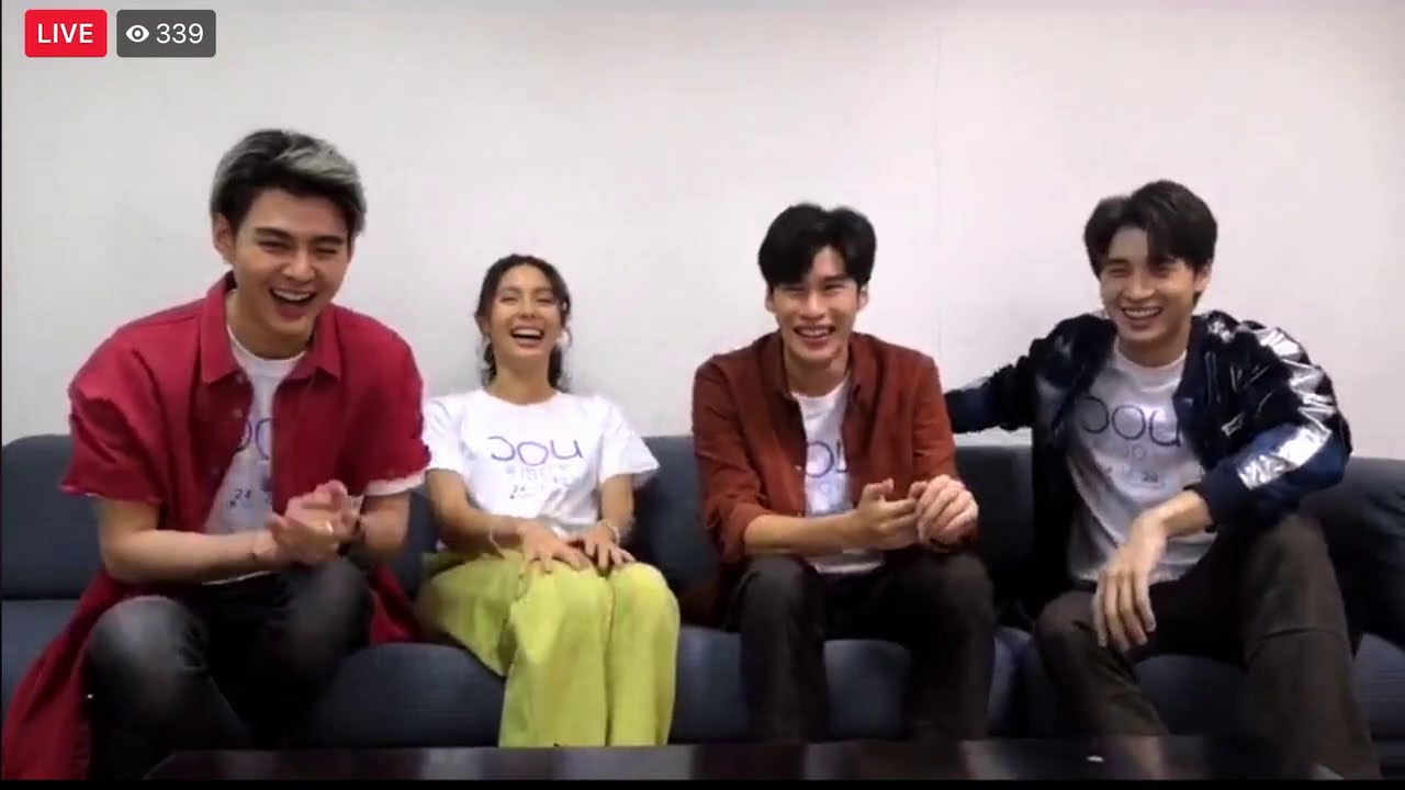 2020-12-16 เซ้นต์ , มีน  , พีค , ฟ้า  4 นักแสดงนำจากภาพยนตร์วอนเธอ -  live จาก FaceBook Dailynews