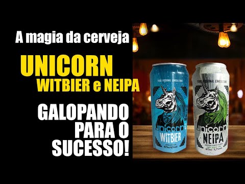 Venha cavalgar nesse sucesso!!! Cervejaria UNICORN WITBIER e NEIPA!