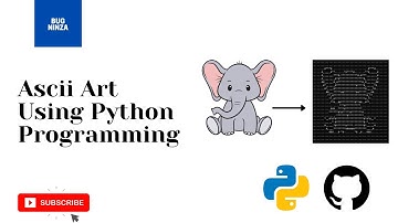 Make An Ascii Art Using Python Programming || Python Project For Beginners With Source Code | GitHub