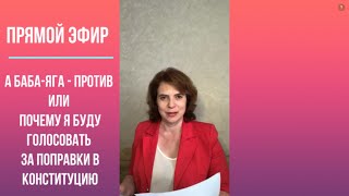 А Баба-Яга Против Или Почему Я Буду Голосовать За Поправки В Конституцию