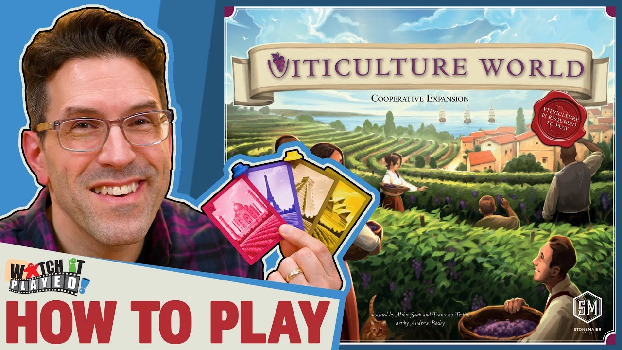 Viticulture World: Cooperative Expansion – How to Play