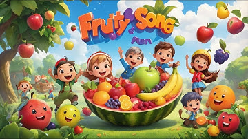 "Fruity Fun Song 🍎🎶 | Learn Fruit Names for Kids | Educational Song for Children"