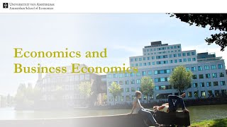 UvA | Bachelor's in Economics and Business Economics - Meet & Ask 2021