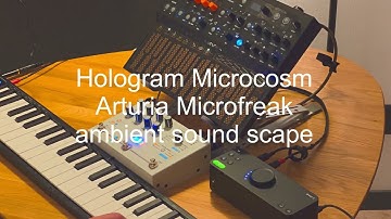 Holologram Microcosm // Arturia MicroFreak // Ambient sound scape part 2