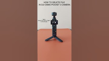 DJI Pocket 3 Tutorial: Delete Videos, Pictures, and Files Easily | DJI Osmo Pocket 3   #shortsfeed