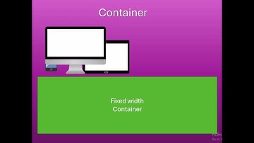 What is Fixed width and Full width Container Fluid in Bootstrap | Tamil