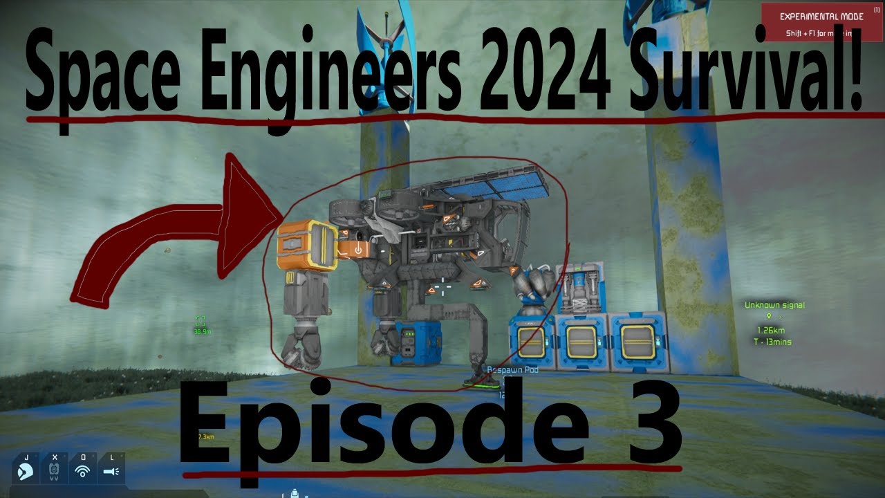 Space Engineers Survival 2024 - Making Some Progress! - Episode 3 - YouTube
