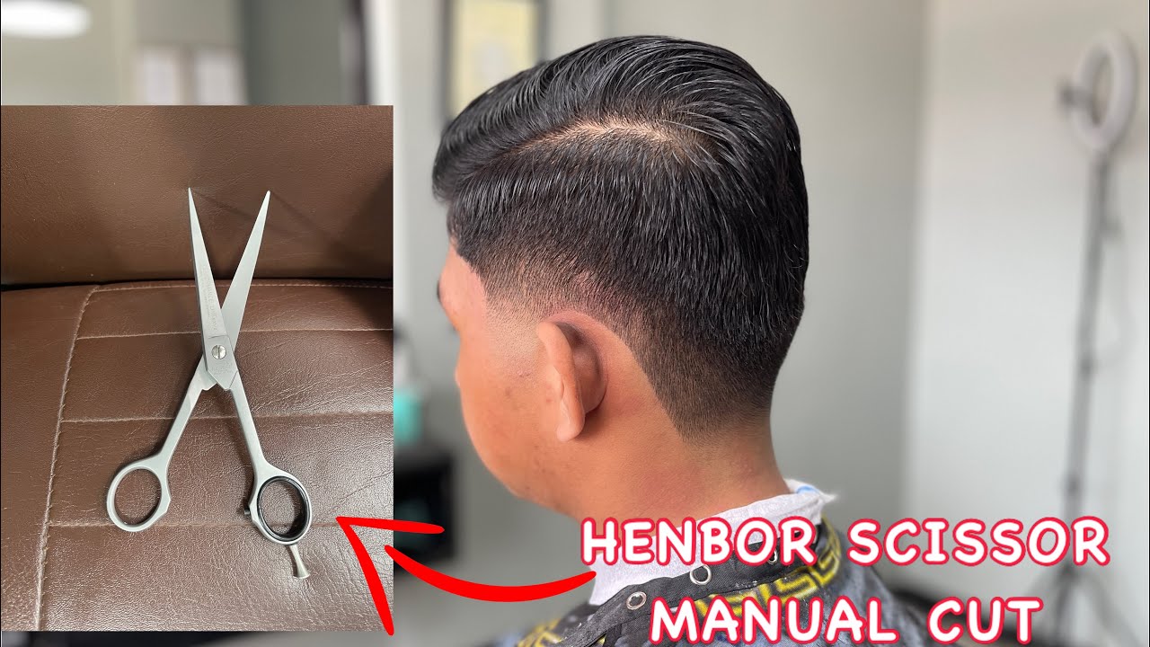 Taper Scissors Methods TAPER SCISSORS CUT | HENBOR SCISSORS PH - YouTube