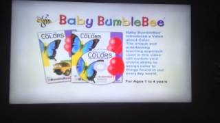 Closing To Baby Bumblebee 123 Volume 2 Dvd