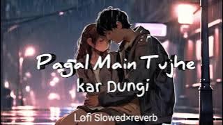 Pagal main tujhe kar dungi Lofi-[slowed× reverb] alone mashup mixing song 🎧🎧