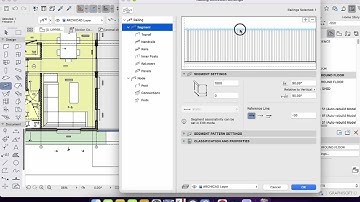 ArchiCAD Railing Settings