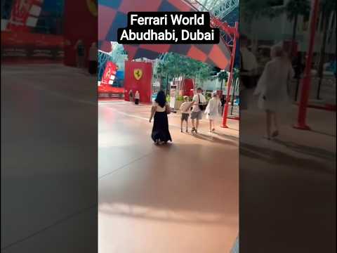 Ferrari World Abudhabi Dubai #shorts